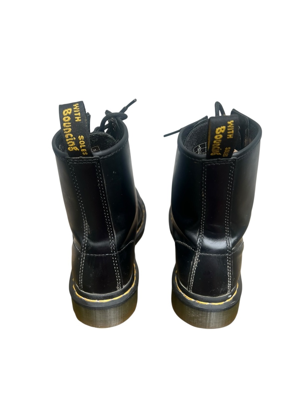 Dr. Martens Black Leather 1460 8 eye Lace-Up men or women’s Boots - Picture 5 of 10